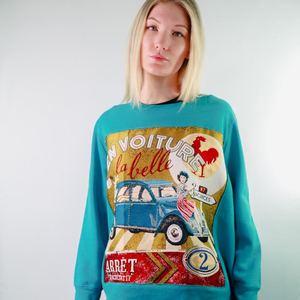 Retro Roadtrip Rally Sweatshirt